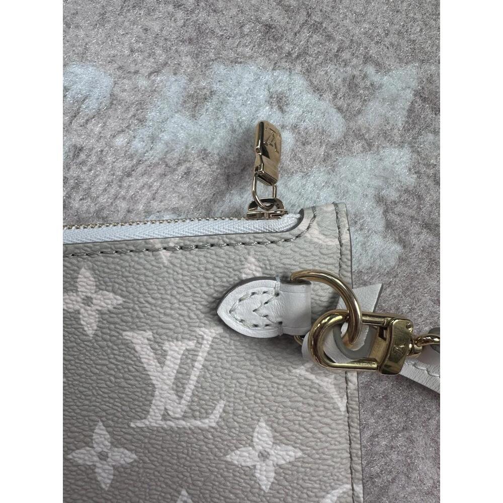 Louis Vuitton Neverfull Limited Edition Sunset Khaki MM Wristlet - Picture 6 of 7